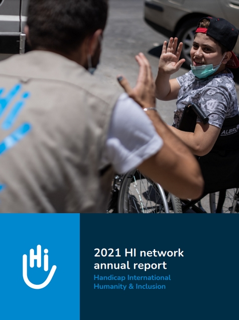 Cover of HI's network annual report 2021