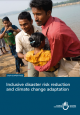 Cover Inclusive disaster risk reduction and climate change adaptation brochure