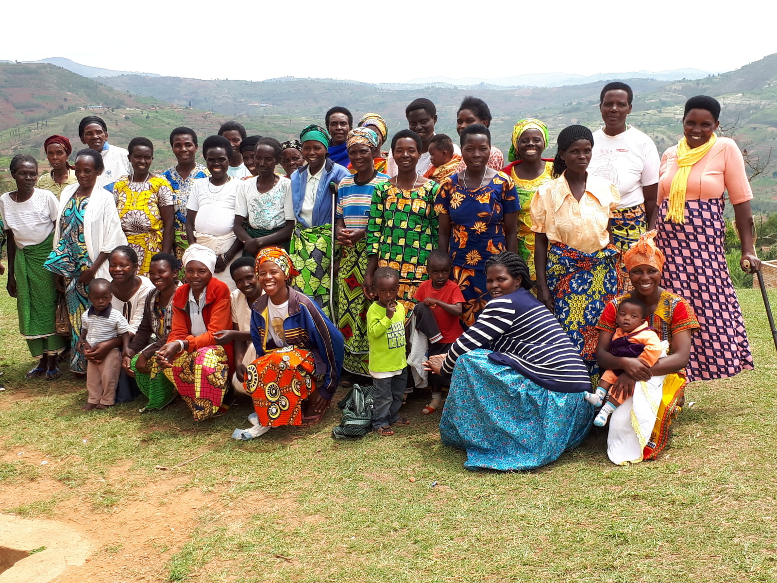 Members of a community group of women and girls with disabilities