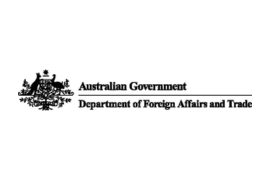 Logo du Département d'État australien des Affaires étrangères et du commerce