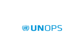 Logo Bureau des Nations Unies pour les services d'appui aux projets (UNOPS)